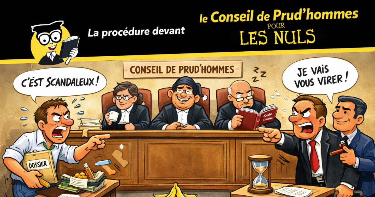La procédure devant le Conseil de Prud'hommes pour les nuls