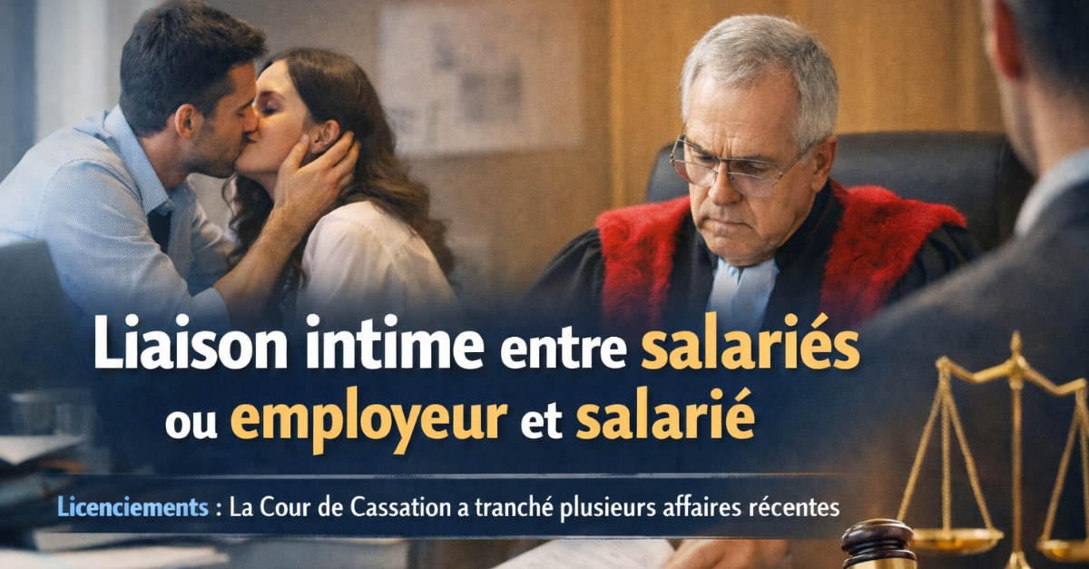 Liaison intime entre salariés ou avec l'employeur en droit du travail