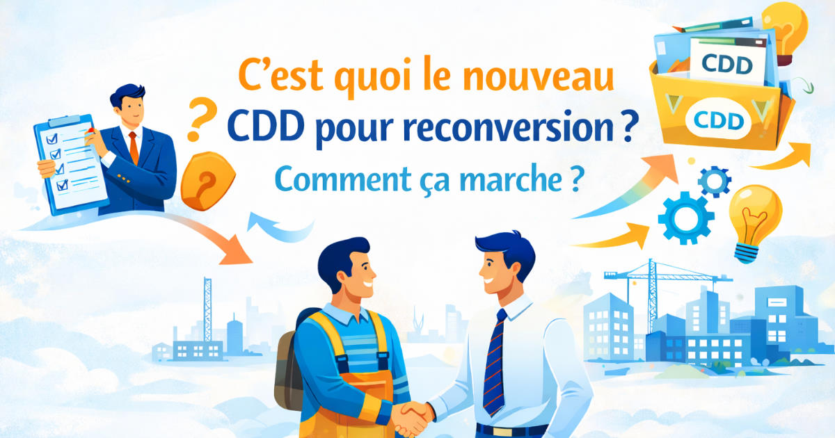 Nouveau CDD pour reconversion professionnelle - Avocat droit du travail Paris