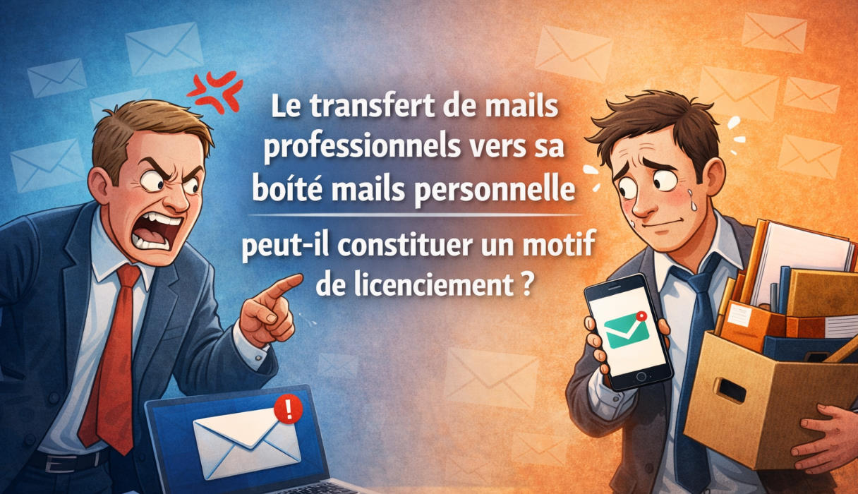 Le transfert de mails professionnels vers sa boîte personnelle peut-il constituer un motif de licenciement