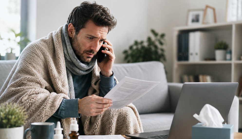 Travailler pendant un arrêt maladie : quelle réparation pour le salarié ?